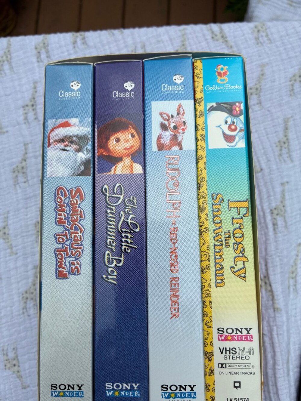 Vintage Holiday Classics Collection VHS Box Set of Four
